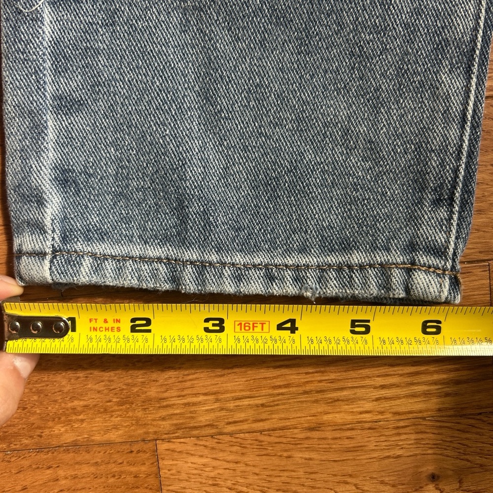 PacSun Ripped Blue Mom Jeans NWT - Picture 6 of 8